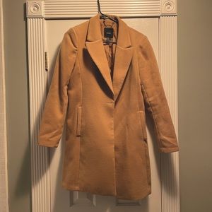 Forever 21 tan long coat